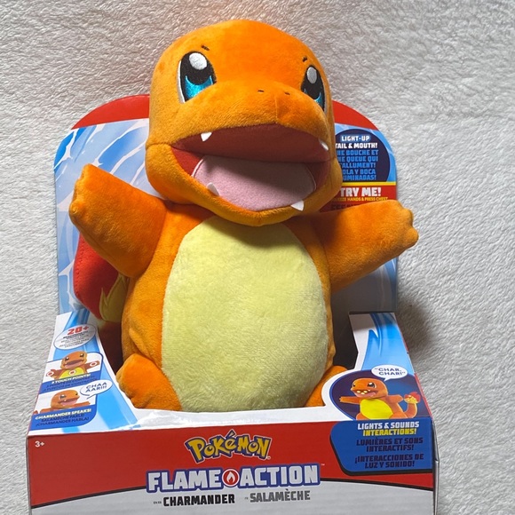 pokemon flame action charmander